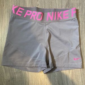 Size L Nike Pro shorts